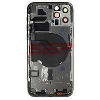 Accesorii GSM - Carcasa AAA: Carcasa completa + uper flex iPhone 12 Pro BLACK
