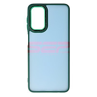Accesorii GSM - PC Back Cover: Toc TPU+PC Shell Clear Cover Samsung Galaxy A04s Green