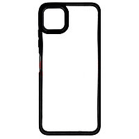 Accesorii GSM - PC Back Cover: Toc TPU+PC Shell Clear Cover Samsung Galaxy A22 5G Black