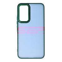 Accesorii GSM - Toc TPU+PC Shell Clear Cover: Toc TPU+PC Shell Clear Cover Samsung Galaxy A54 5G Green