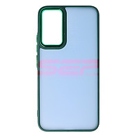 Accesorii GSM - Toc TPU+PC Shell Clear Cover: Toc TPU+PC Shell Clear Cover Samsung Galaxy A34 5G Green