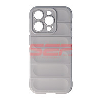 Accesorii GSM - TPU Back Cover: Toc Rubber Silicone Apple iPhone 15 Pro Silver