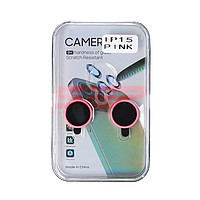 Accesorii GSM - Protectie sticla camera foto: Protectie sticla camera foto Ceramic Apple iPhone 15 Pink