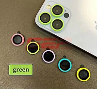 Accesorii GSM - Protectie camera foto Ceramic: Protectie sticla camera foto Ceramic Apple iPhone 15 Green