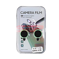 Accesorii GSM - Protectie camera foto Ceramic: Protectie sticla camera foto Ceramic Apple iPhone 15 Green
