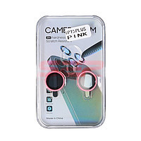 Accesorii GSM - Protectie camera foto Ceramic: Protectie sticla camera foto Ceramic Apple iPhone 15 Plus Pink