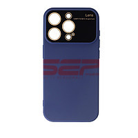 Accesorii GSM - TPU Back Cover: Toc TPU Camera Lens Apple iPhone 15 Pro Blue