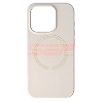 Accesorii GSM - Toc silicon Mag Cover: Toc silicon Mag Cover Apple iPhone 15 Pro Natural Titanium