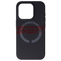 Accesorii GSM - Toc silicon Mag Cover: Toc silicon Mag Cover Apple iPhone 15 Pro Black