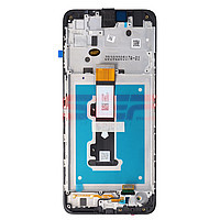 Accesorii GSM - Ansamblu LCD: LCD+Touchscreen cu Rama MOTOROLA Moto E32 BLACK Original Service Pack