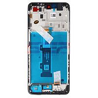 Accesorii GSM - Ansamblu LCD: LCD+Touchscreen cu Rama MOTOROLA Moto G22 BLACK Original Service Pack