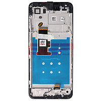 Accesorii GSM - Ansamblu LCD: LCD+Touchscreen cu Rama MOTOROLA Moto G13 BLACK Original Service Pack