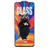 Geam protectie display sticla 5D bulk FULL GLUE Honor 90 Lite BLACK
