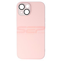 Accesorii GSM - Toc TPU Frosted Glass: Toc TPU Frosted Glass Apple iPhone 15 Pink