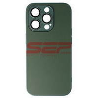 Accesorii GSM - PC Back Cover: Toc TPU Frosted Glass Apple iPhone 15 Pro Green