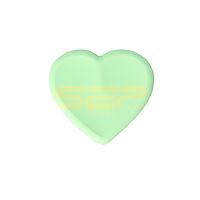 Stand suport adeziv telefon Jelly Soft Heart Green
