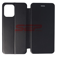 Accesorii GSM - : Toc FlipCover Round Xiaomi Redmi 12 Black