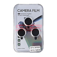 Accesorii GSM - Protectie sticla camera foto: Protectie sticla Metal camera foto Apple iPhone 13 Pro Silver