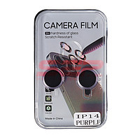 Accesorii GSM - Protectie sticla camera foto: Protectie sticla Metal camera foto Apple iPhone 14 Purple