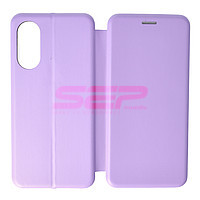 Accesorii GSM - : Toc FlipCover Round Oppo A78 5G Lavander