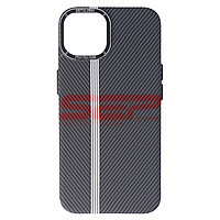 Accesorii GSM - PC Back Cover: Toc PC MetalRing Carbon Apple iPhone 13 Graphite