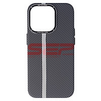 Accesorii GSM - PC Back Cover: Toc PC MetalRing Carbon Apple iPhone 14 Pro Graphite