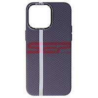 Accesorii GSM - PC Back Cover: Toc PC MetalRing Carbon Apple iPhone 15 Pro Max Purple