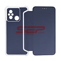 Accesorii GSM - Toc FlipCover Piano: Toc FlipCover Magnet Piano Xiaomi Redmi 12C Dark Blue