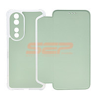 Accesorii GSM - Book Cover: Toc FlipCover Magnet Piano Honor 90 Light Green