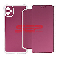Accesorii GSM - Book Cover: Toc FlipCover Magnet Piano Samsung Galaxy A05 Wine