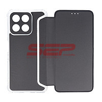 Accesorii GSM - Toc FlipCover Piano: Toc FlipCover Magnet Piano Honor X8a Black