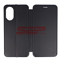 Accesorii GSM - Toc FlipCover Round: Toc FlipCover Round Oppo A38 Black