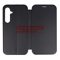 Accesorii GSM - Toc FlipCover Round: Toc FlipCover Round Samsung Galaxy S24 Plus Black