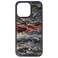 Accesorii GSM - Toc TPU Natural Marble: Toc TPU Natural Marble Apple iPhone 15 Pro Max Black
