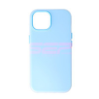 Accesorii GSM - : Toc TPU+PC Candy Apple iPhone 15 Baby Blue