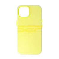 Accesorii GSM - : Toc TPU+PC Candy Apple iPhone 15 Yellow