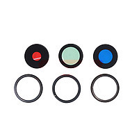 Accesorii GSM - Geam camera foto: Geam camera cu Rama Apple iPhone 15 Pro BLACK