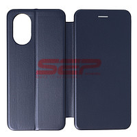 Accesorii GSM - Toc FlipCover Round: Toc FlipCover Round Oppo A18 Midnight Blue