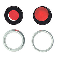 Accesorii GSM - Geam camera foto: Geam camera cu Rama Apple iPhone 15 Plus GREEN