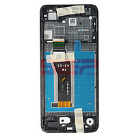 Accesorii GSM - Ansamblu LCD: LCD+Touchscreen cu Rama MOTOROLA Moto E13 BLACK Original Service Pack