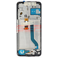 Accesorii GSM - Ansamblu LCD: LCD+Touchscreen cu Rama MOTOROLA Moto G50 5G BLACK Original Service Pack