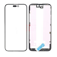 Accesorii GSM - Geam ecran cu rama: Geam cu Rama + OCA iPhone 15 Plus BLACK