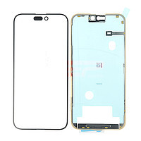 Accesorii GSM - Geam ecran cu rama: Geam cu Rama + OCA iPhone 15 PRO MAX BLACK