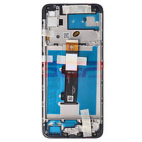 Accesorii GSM - Ansamblu LCD: LCD+Touchscreen cu Rama MOTOROLA Moto E40 / E30 BLACK Original Service Pack