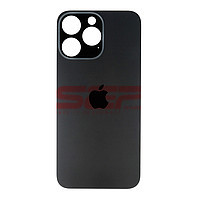 Accesorii GSM - Capac spate telefon mobil: Capac baterie iPhone 15 Pro Max BLACK