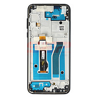 Accesorii GSM - Ansamblu LCD: LCD+Touchscreen cu Rama MOTOROLA Moto G8 Plus BLACK Original Service Pack
