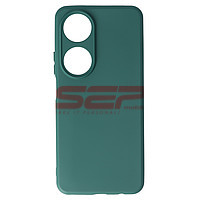 Accesorii GSM - Toc silicon High Copy: Toc silicon High Copy Honor X7b Midnight Green