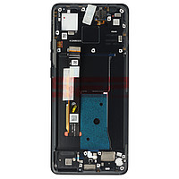 Accesorii GSM - Ansamblu LCD: LCD+Touchscreen cu Rama MOTOROLA Edge 40 BLACK Original Service Pack