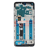 Accesorii GSM - Ansamblu LCD: LCD+Touchscreen cu Rama MOTOROLA Moto G9 PLUS BLACK Original Service Pack