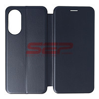 Accesorii GSM - : Toc FlipCover Round Oppo A78 4G Midnight Blue